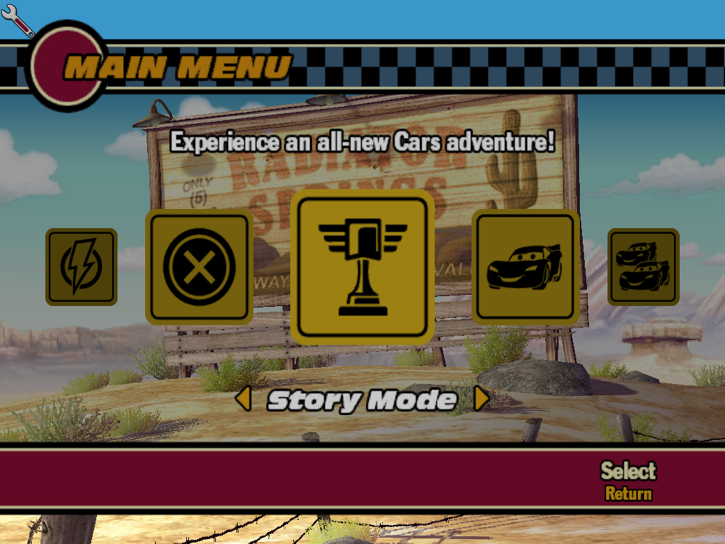 Cars screenshot 4 for Gamecube
